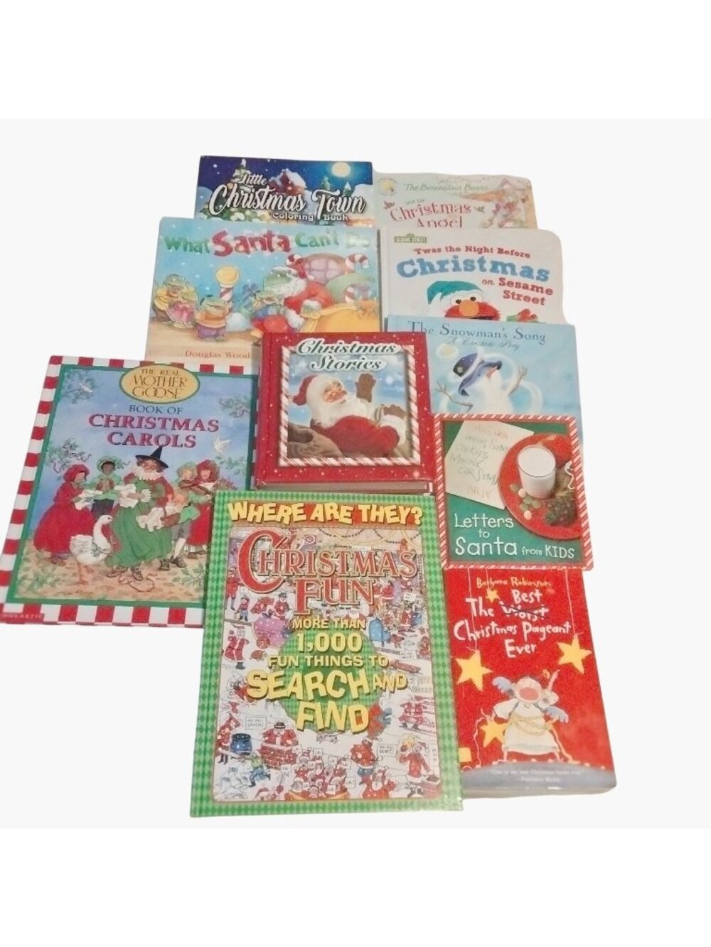Childrens Christmas Book Bundle Classic Modern Tales Lot 10